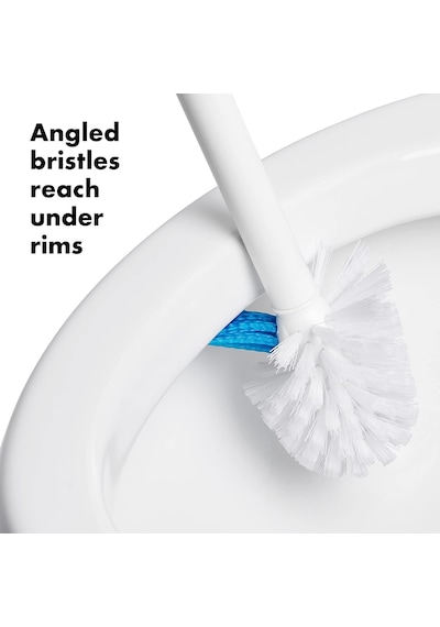 Good Grips Kenar Temizleyicili Tuvalet Fırçası Beyaz - Çok Renkli
