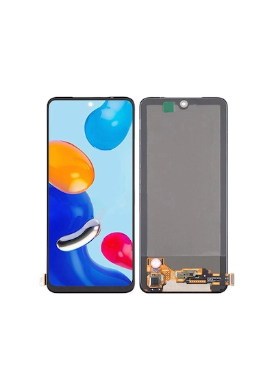 Xiao Mi Uyumlu Redmi Note 11s Lcd Ekran Dokunmatik Siyah Çıtasız Oled