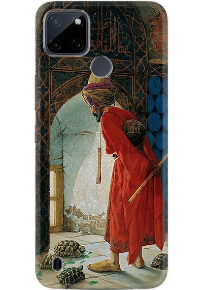 Realme C25Y Kilif Resimli Silikon Moons 1355 537570427