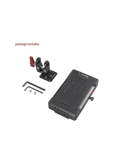 Smallrig 3202b V Montajlı Pil Adaptör Plakası Kelepçeli