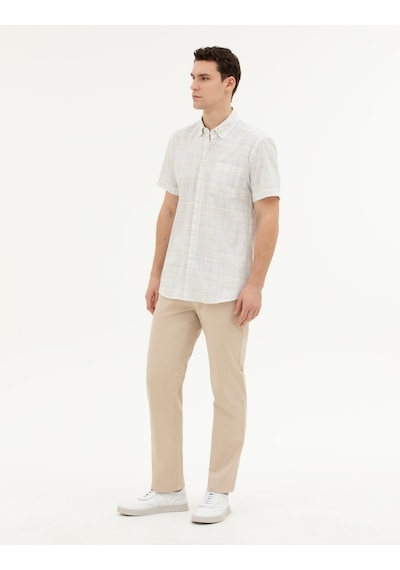 Pierre Cardin Erkek Bej Pantolon Kanvas-chino 50288510-vr011 Bej