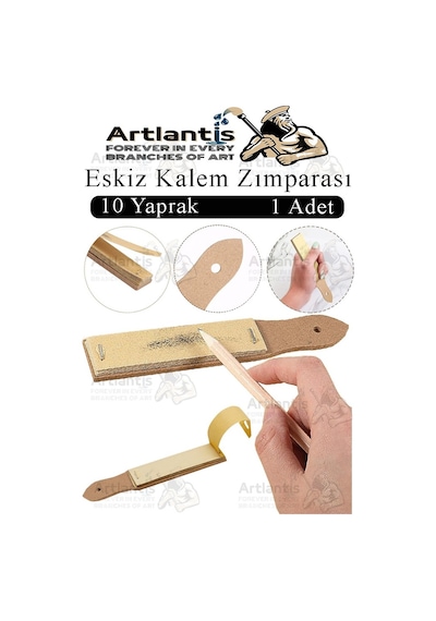 Sıkıştırılmış Kömür Füzen Seti 3 Lü Ve Zımpara 1 Paket Siyah Kare Press Kömür Füzen Yassı Çizim Gölgelendirme Grafit