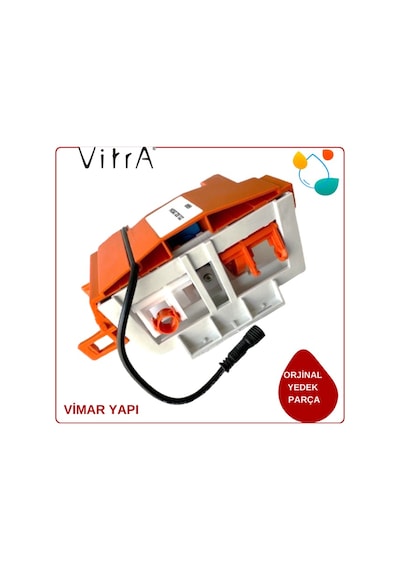 437213yp Servo Motor Seti 8cm New Mekanik Köprü Turuncu