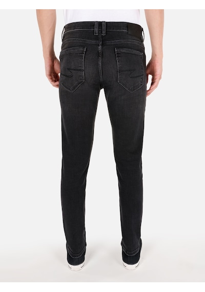 Colin's Colins 041 Danny Dar Kesim Düşük Bel Dar Paça Siyah Erkek Pantolon Cl1071319 Denim