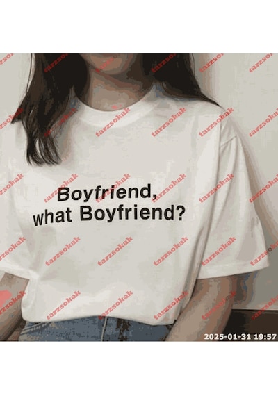 Slogan Unisex Yazılı Oversize Tshirt Twgwbr23 Beyaz