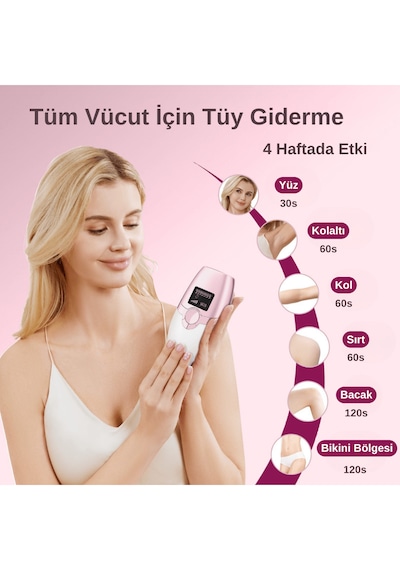 Pure Es T4 Taşınabilir Ipl Lazer Epilasyon Cihazı