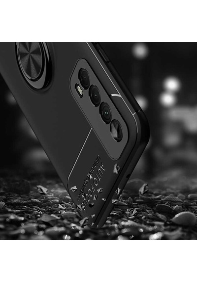 Huawei P Smart 2021 Kılıf Zore Ravel Silikon Kapak Mavi