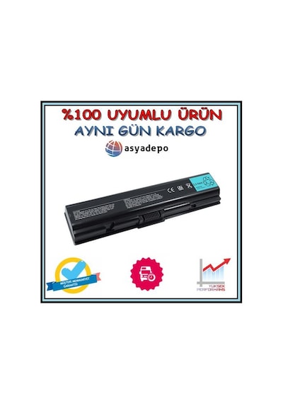 Toshiba Uyumlu Satellite L305-S5921 Batarya Pil