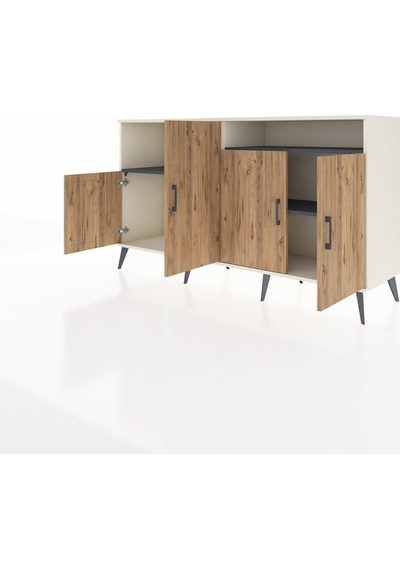 Kronos Konsol 5 Raflı 4 Kapaklı 176x59x99 Aytaşı-çam/antrasit Atlas Çam/antrasıt - Aytası Kronos Konsol 5 Raflı 4 Kapaklı 176x59x99 Aytaşı-çam/antrasit Atlas Çam/antrasıt - Aytası