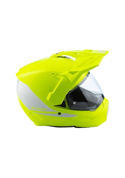 Klim X1 Alpha Carbon Korumalı Adv Kask Sarı Beyaz