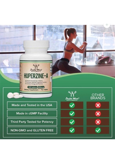 Double Wood Huperzine A 200mcg 120 Tablet.abd Menşei 3938