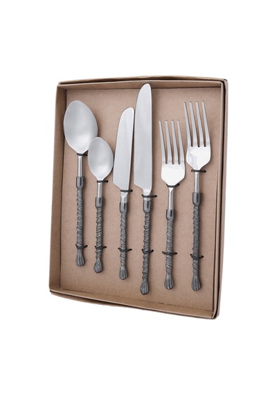 Yargıcı 6'lı Çatal Bıçak Seti 26x21x3 Cm 26knhs1054n St