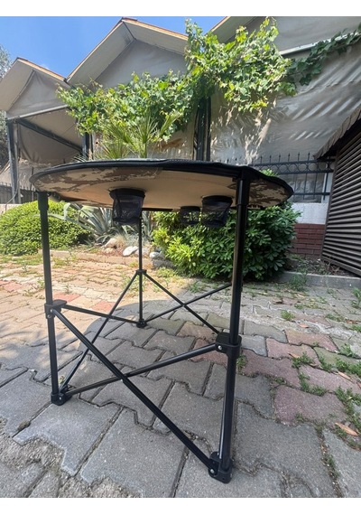 Apnea Voyager Life Yuvarlak Kamp Masa Çok Renkli