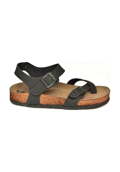 Fox Shoes H777786002 Siyah Süet Kadın Sandalet Siyah-süet Siyah