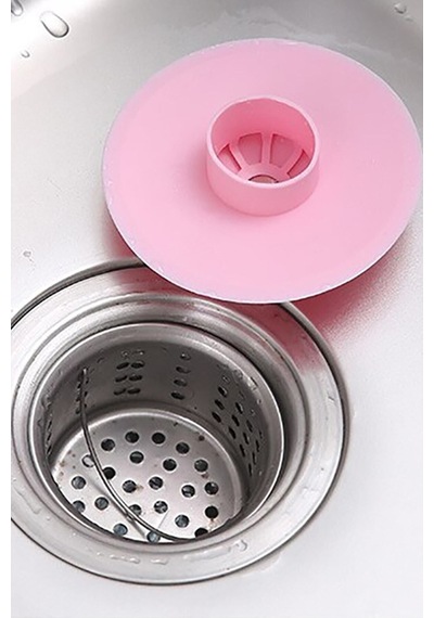 Silikon Kilitli Lavabo Ve Küvet Tıpa Duşakabin Süzgeci Ve Lavabo Tıkacı, Su Sızdırmaz Plastik Diğer