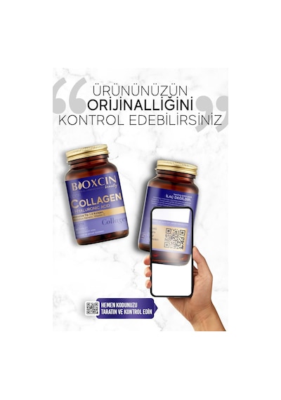 Bioxcin Beauty Collagen Tablet 3 Al 2 Öde - Tip1 Tip 3 Hidrolize Kolajen