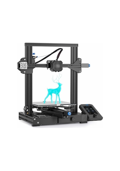 Creality Ender 3 V2 3d Yazıcı 3 Boyutlu Model Plastik Baskı Ürün Kutu Prototip Gelişmiştirme Tmc2208