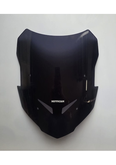 Motocam Yamaha Tracer 9 Gt Ön Cam 2021-2024 Model 39cm Siyah Renkli 4mm Sportif
