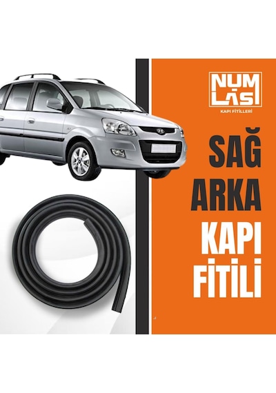Hyundai Matrix 2006-2008 Sağ Arka Kapı Fitili-a Kalite-numlas-nm6288
