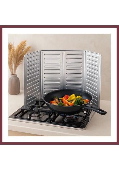 Storeşahin Ocak Yağ Sıçrama Koruyucu Alüminyum Folyo Plaka 84x32.5 Cm Shn0720