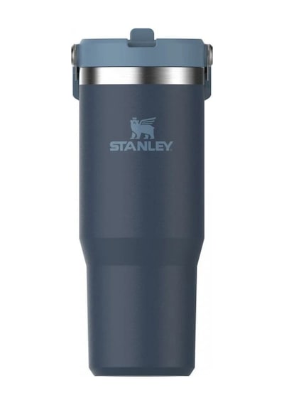 Stanley The Iceflow Flip Straw Pipetli Termos Bardak - Stanley 0327 - 0.89 L - Lacivert - Mavi Stanley The Iceflow Flip Straw Pipetli Termos Bardak - Stanley 0327 - 0.89 L - Lacivert - Mavi
