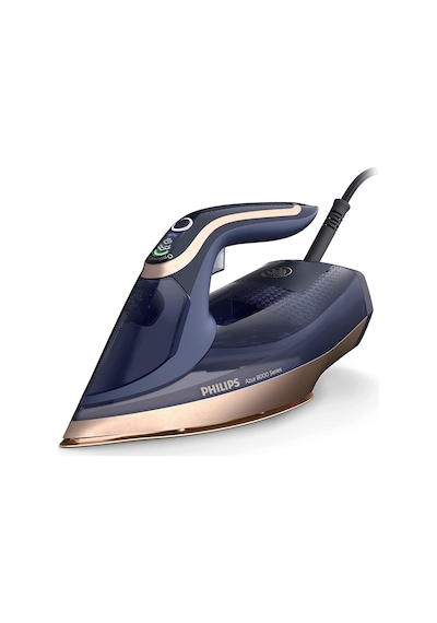 Azur 8000 Serisi Buharlı Ütü - 85 G/dk Sürekli Buhar, 260g Turbo Şok Buhar, 3000 W, Optimaltemp Teknolojisi, Steamglide Elite Taban, Koyu Mavi Dst8050/20 Azur 8000 Serisi Buharlı Ütü - 85 G/dk Sürekli Buhar, 260g Turbo Şok Buhar, 3000 W, Optimaltemp Teknolojisi, Steamglide Elite Taban, Koyu Mavi Dst8050/20