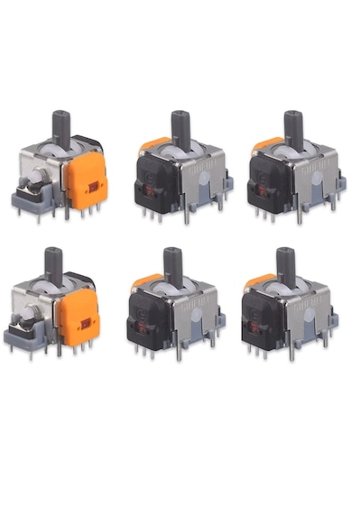 Teknoroket Ps5 Joystick Analog Motor Hall Effect 6 Adet Set