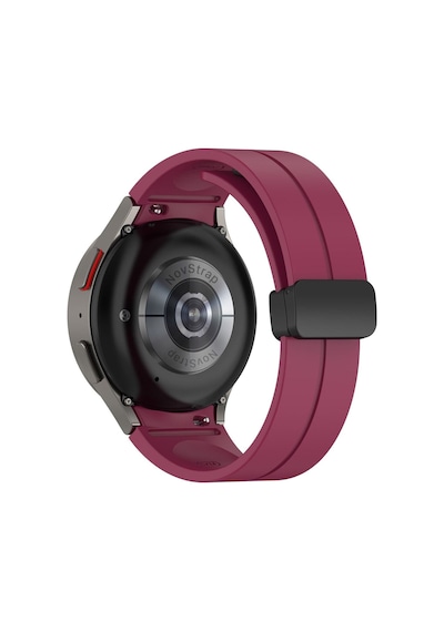 Samsung Galaxy Watch 4 5 Pro 6 40 42 43 44 45 46 47 Mm Uyumlu Kordon Magnet Tokalı Silikon Kayış