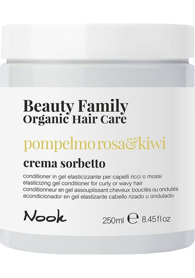 Nook Beauty Family Kıvırcık Dalgalı Saçlara Kivi Greyfurt Özlü Bukle Belirginleştirici Saç Kremi 250 ML