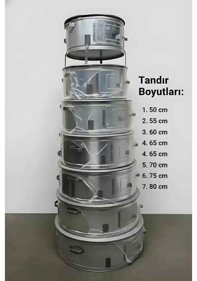 Ekmek-yufka Tandırı Sobası 50 Cm