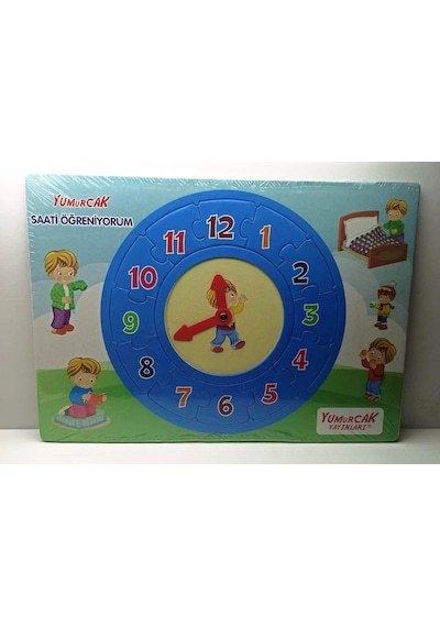Yumurcak Saati Öğreniyorum Puzzle