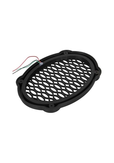 Poke Pk-5653 4 Adet Oval Oto Hoparlör Kapağı Kumandalı Pixel Ledli Rgb Animasyonlu Kapak