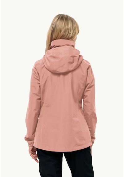 Jack Wolfskin 1111202 2919 Stormy Point 2l Jkt W Rose Dawn Kadın Outdoor Ceket Pembe