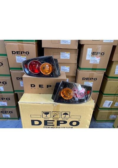 Mazda 3 Sedan 2003-2006 Arası Depo Sağ Ve Sol Dış Stop Lambası Bn9a-51-170e / Bn9a-51-180e