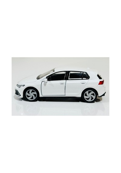 Golf 8 Yeni Kasa 2024 Diecast Metal Model Beyaz Renk 1:36 Beyaz
