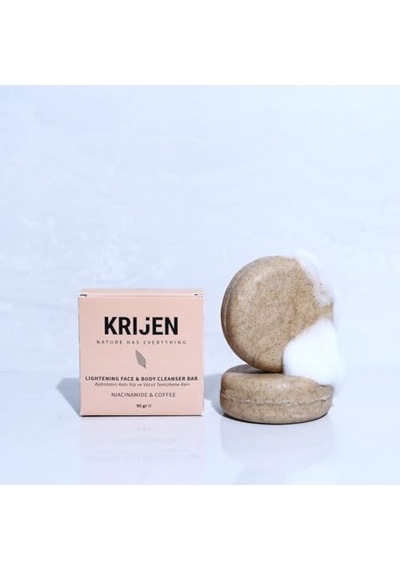 Etkili Niacinakarın Bölgesi Kahve Yüz Ve Vücut Temizleme Barı 95 Gr