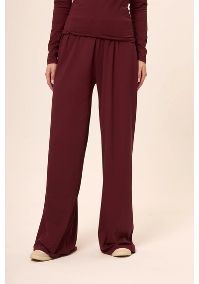 Zoor Ultra Soft Penye Modal Pantolon Bordo