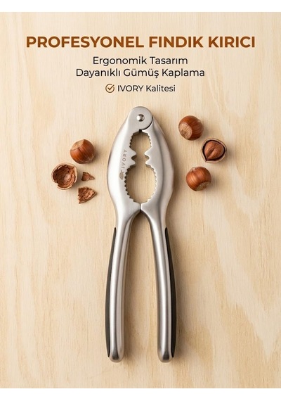 Ivory Ivo-ck173 Saten Çelik Ceviz Ve Fındık Kıracağı