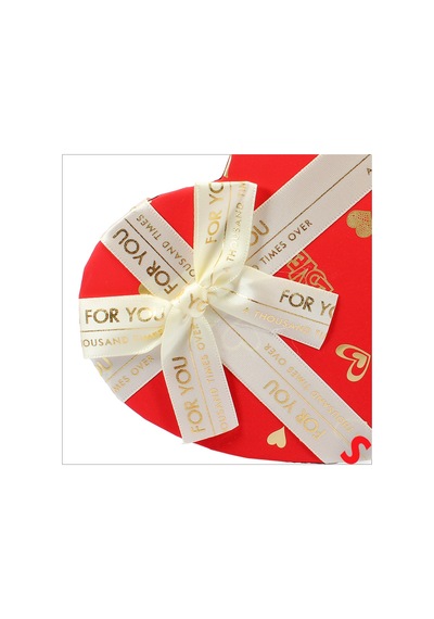 Kalp Kutu Fiyonklu Love Model 18,5x17x7,5cm - Orta Boy