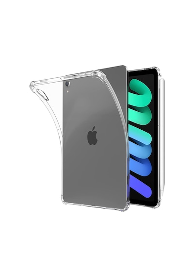 Apple Uyumlu iPad  Air 11inç M2 2024 Kılıf Darbelere Dayanıklı Şeffaf Kapak A2902 A2903 A2904