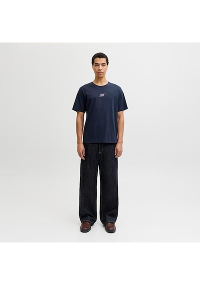 Jack & Jones Jack&jones Corp Graphic Erkek Lacivert Tişört Lacivert