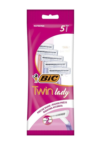 Twin Lady Kadın Tıraş Bıçağı 5'li Poşet