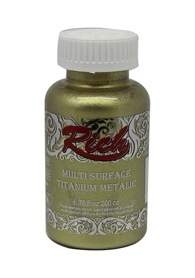 Rich Multi Surface Titanium Metalik Boya 200 cc Soft Gold 2514