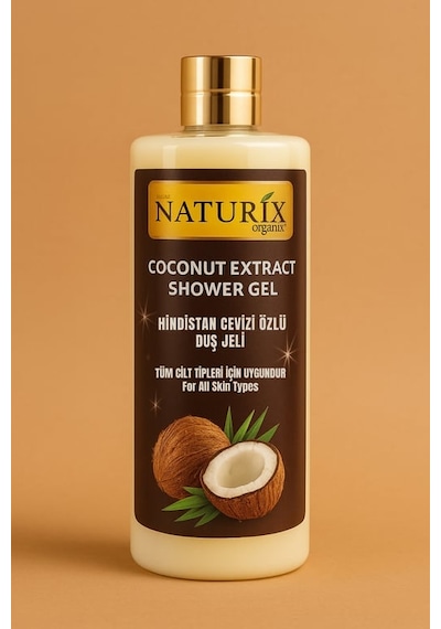 Naturix Hindistan Cevizi Özlü Duş Jeli 400 Ml 12'li Paket Diğer