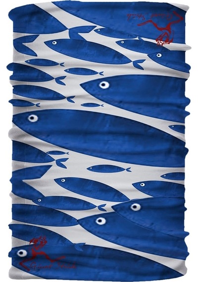Scuba Tube Fish Blue