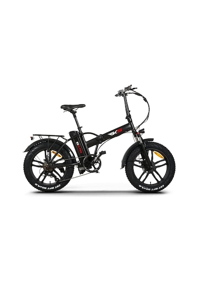 Rks Rs3 Pro X Katlanabilir Elektrikli Bisiklet Siyah