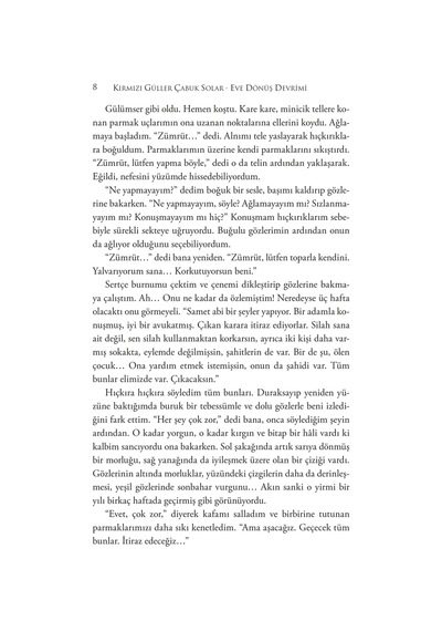 Kırmızı Güller Çabuk Solar - 3