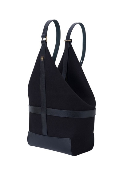 Claire Hakiki Deri Unisex Askılı Omuz Çantası Siyah