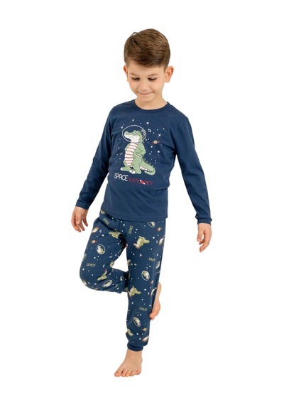 Rolypoly Rp3862c Erkek Çocuk Uzun Kol Pijama Takım Lacivert