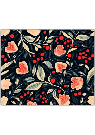 Ebru Desenli Mouse Pad 22x18 Cm